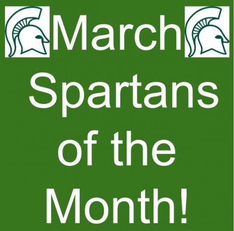 March Spartans of the Month