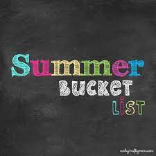 Summer Bucket List