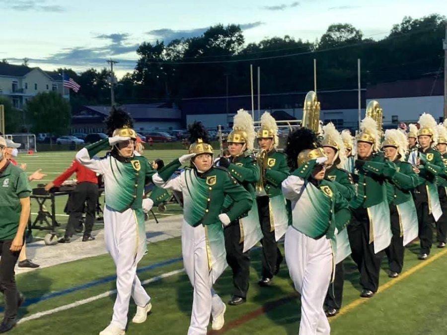 Oakmont Marching Band Places 1st at NESBA (Video/Photos Within)