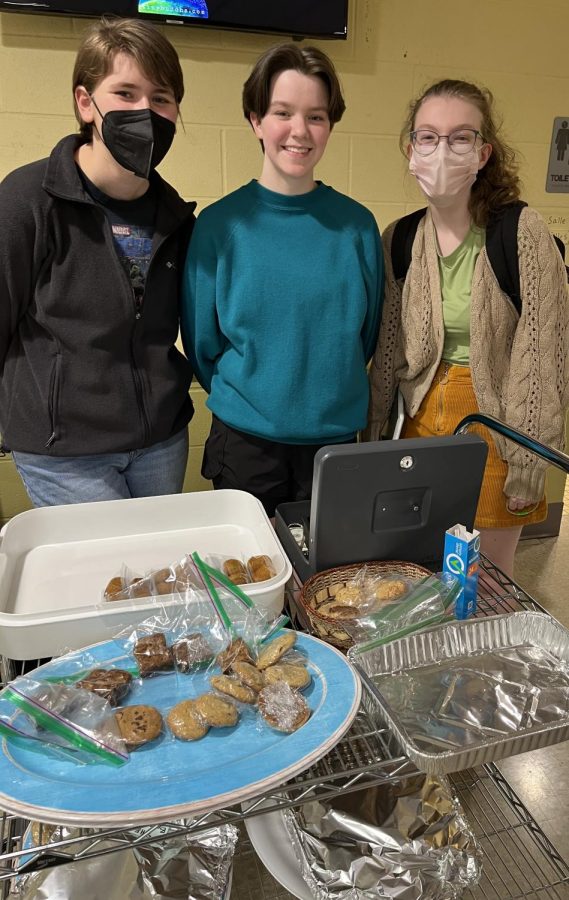 French Honors Society hold Bake Sale for Doctors Without Borders