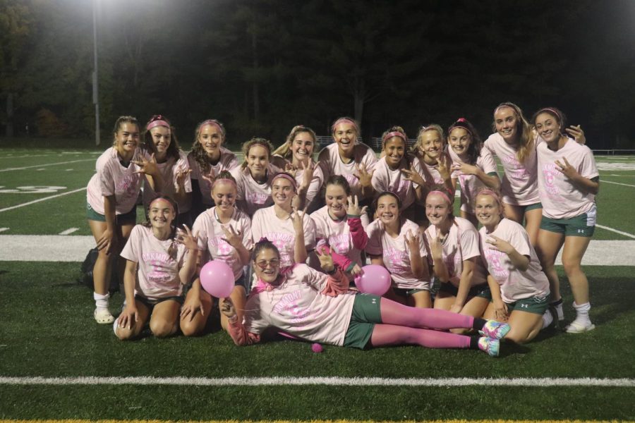 Girls Soccer Hosts Pink Night!