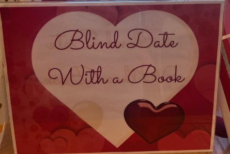 LIBRARY OPTIONS: Blind Date With a Book. See Mrs. Morin.