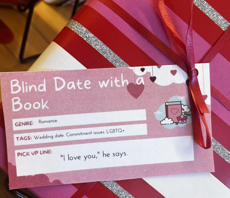 Fall in love with a book.  It only takes on BLIND DATE - See Mrs. Morin in the library