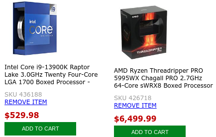 AMD vs Intel 