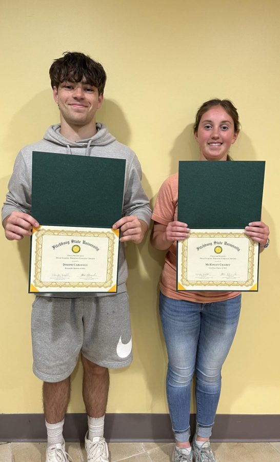 Fitchburg State Essay Contest: McKinley Chabot Winner, Joe Carlucci Honorable Mention. Congrats . . . also, both are members of The Oakmonitor