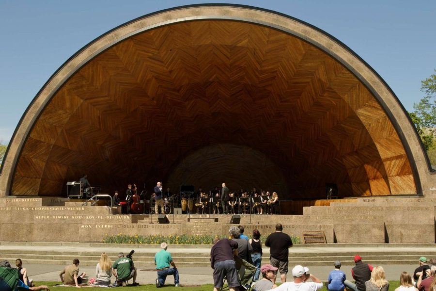 Oakmont Jazz Band Performs at Hatch Shell