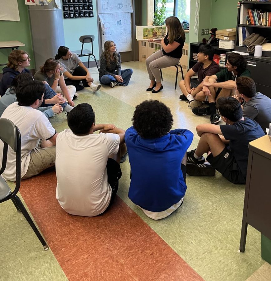 Mrs. Stef connects Henry Hikes to Fitchburg to Transcendentalism