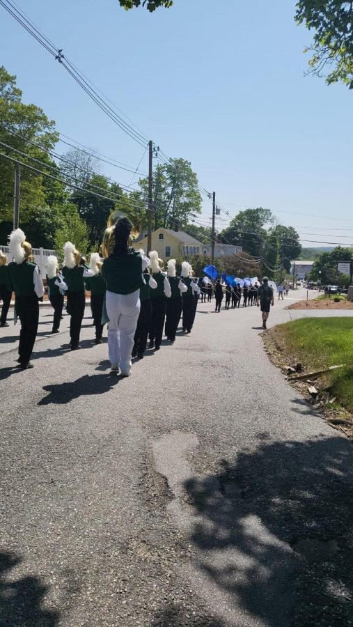 Marching Spartans in Memorial Day Parade