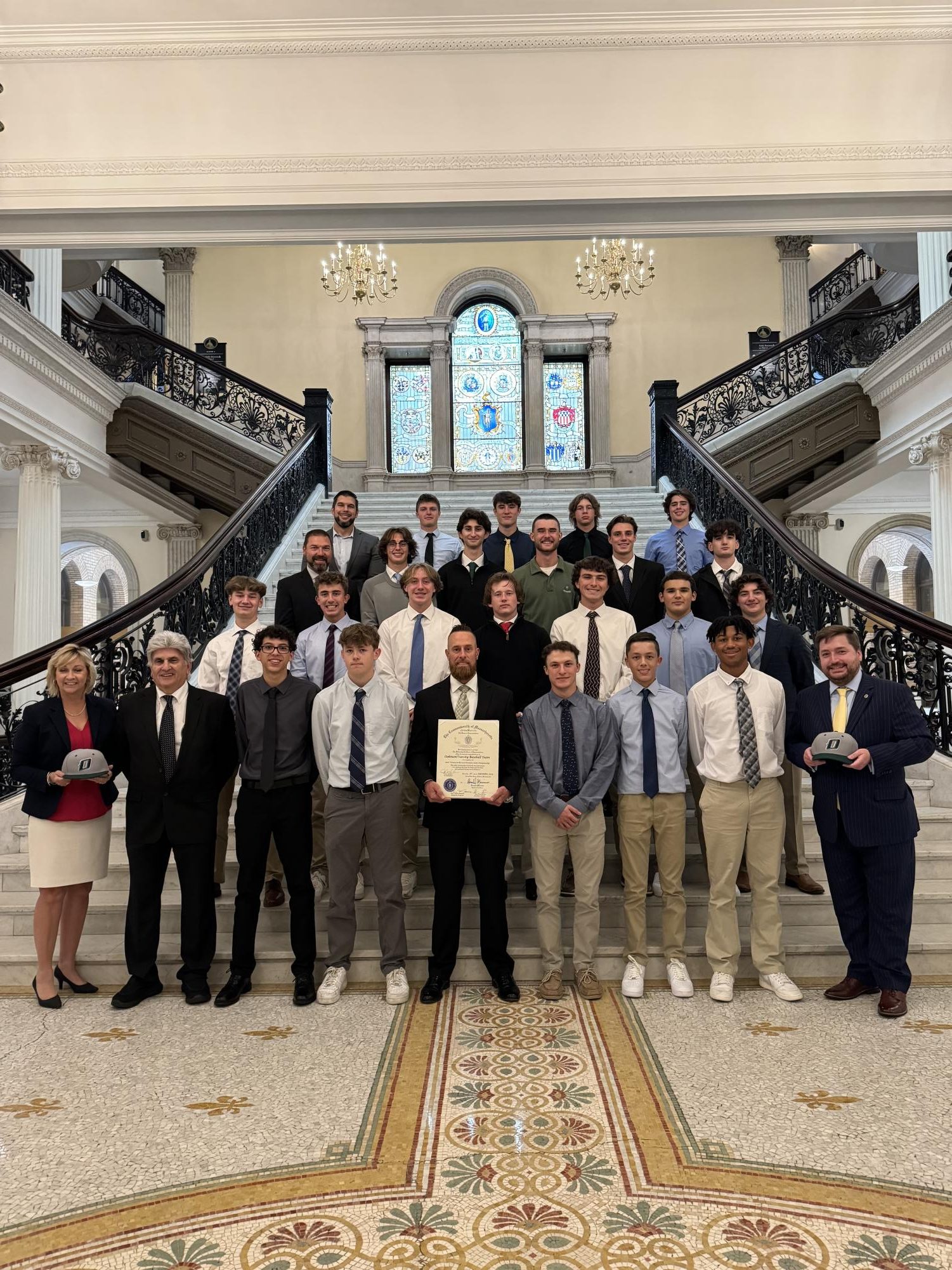 STATE Champions visit the STATE House