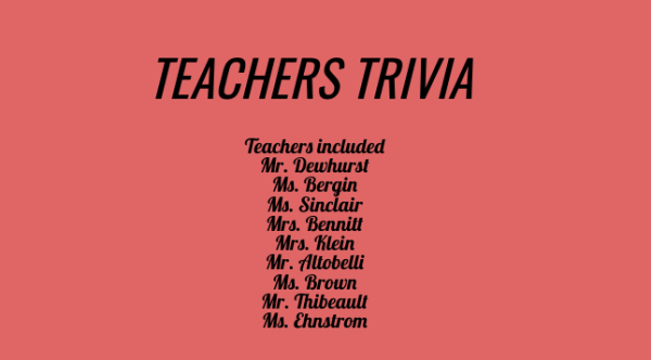 Teachers Involved!