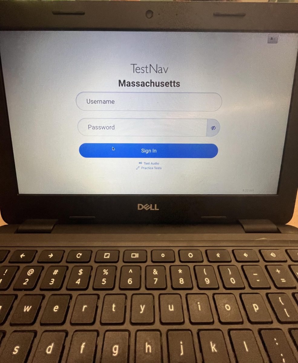 Test Nav app open on Chromebook