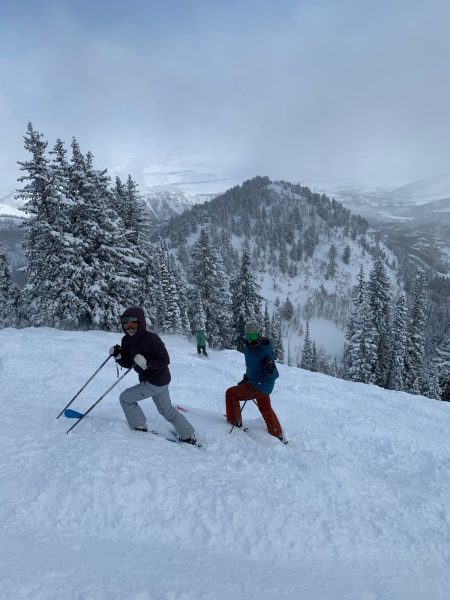 Mikaela Gonki on the slopes in Utah!