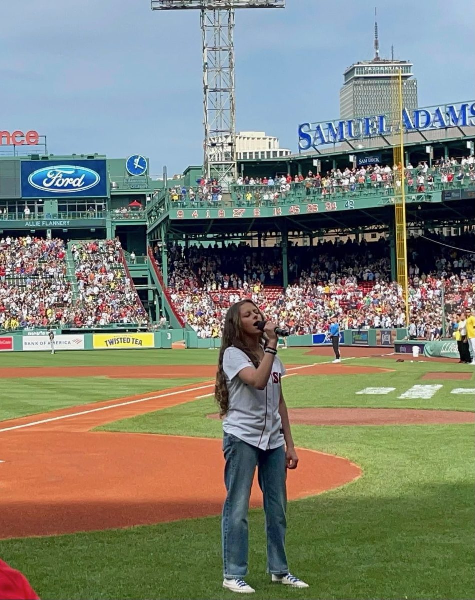 Allie+Flannery+Sings+at+Fenway+Park%21