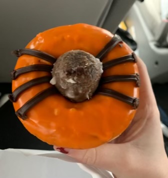 Spider Donut from Dunkin Donuts