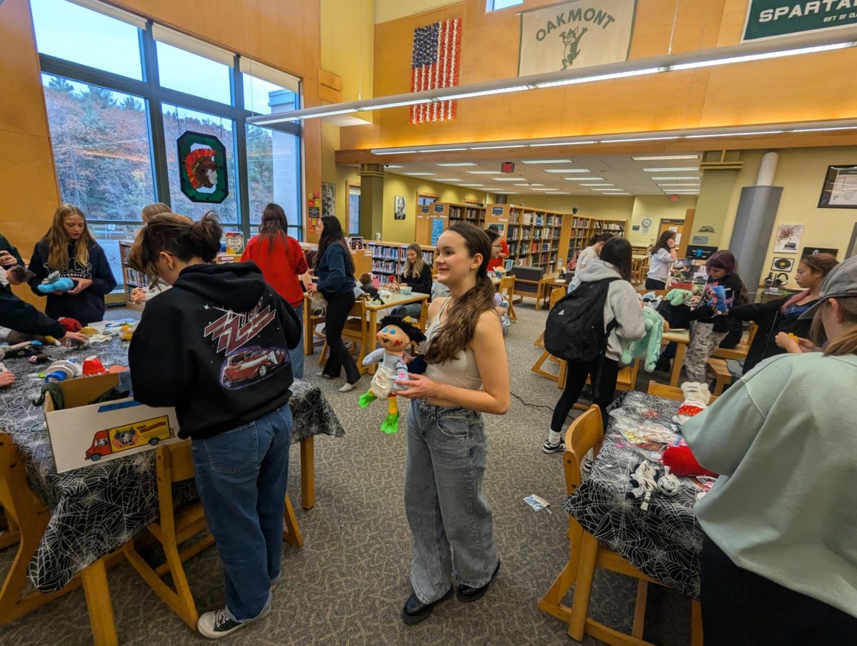 Oakmont students use creativity to build Frankentoys.