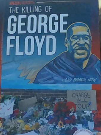 Mural of George Floyd