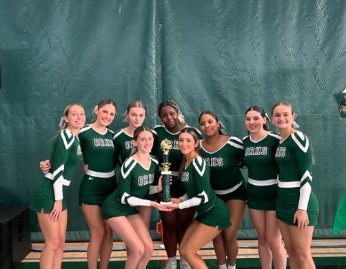 Varisty Cheer Places First at Wachusett Invitational