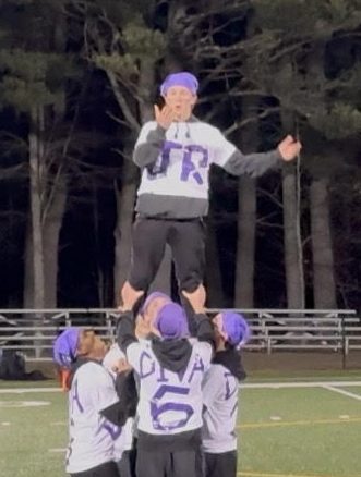 Junior Powder-Puff Cheerleaders Perform on Monday Night