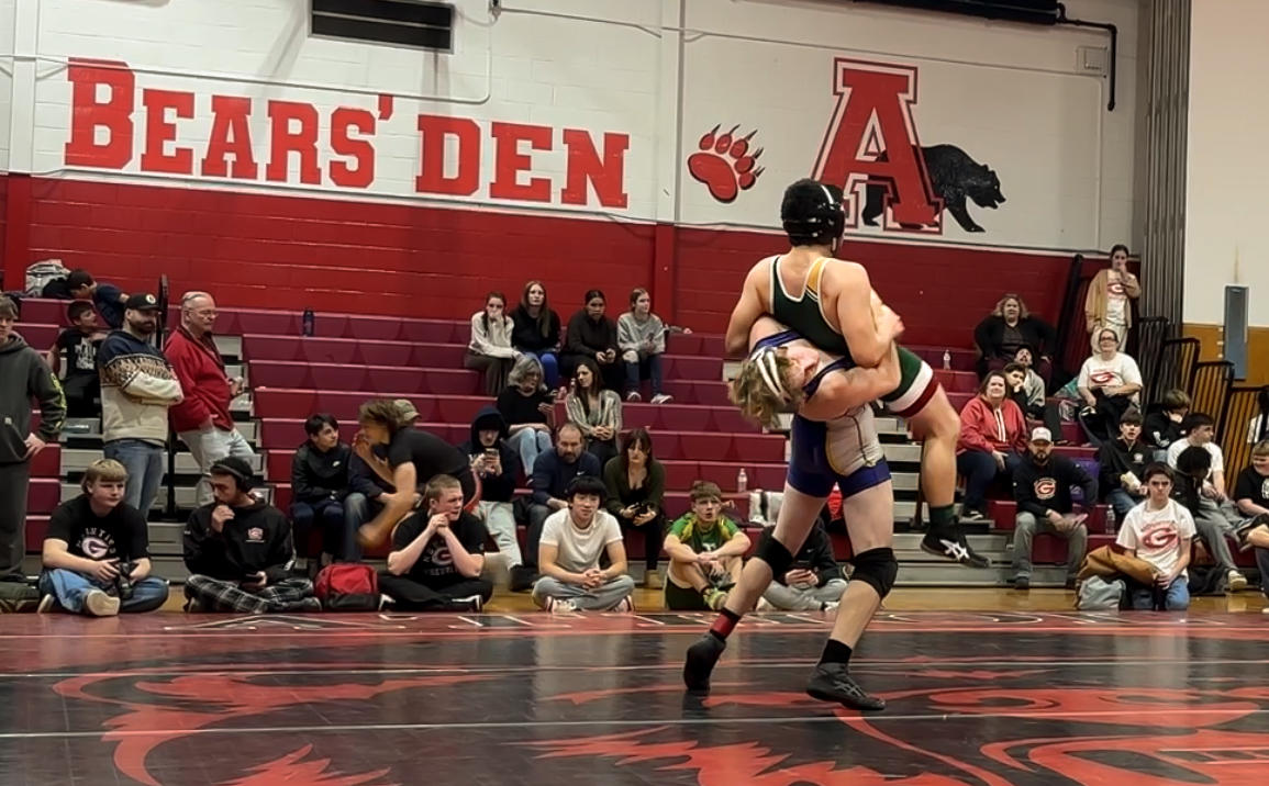 Caleb Livergood Represents Oakmont at Athol Bears Wrestling Invitational