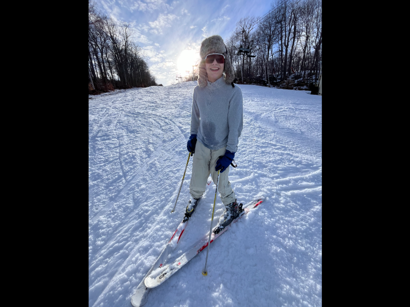 Max Boudreau shredding the slopes at Wachusett.