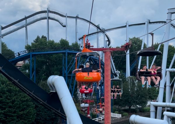 Adrenaline Junkies riding a roller coaster!