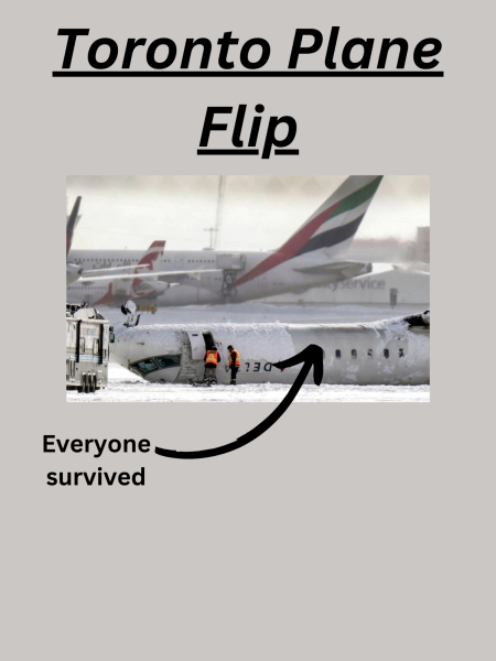 Plane flipped upside down (made in Canva. Picture from Creative Common Licenses, Free Malaysia Today.