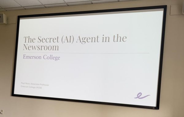 Thank you to the Emerson College students for the informative AI presentation!