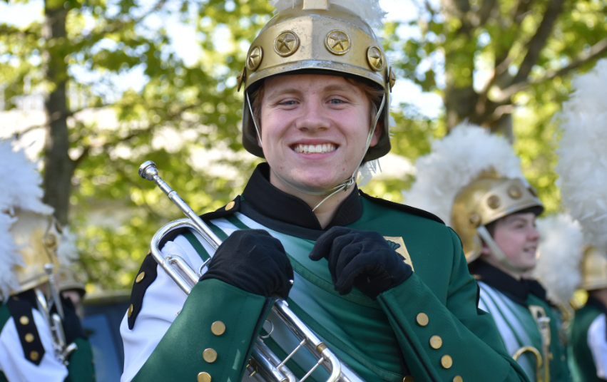 Marching Spartans Perform in Memorial Day Parades
