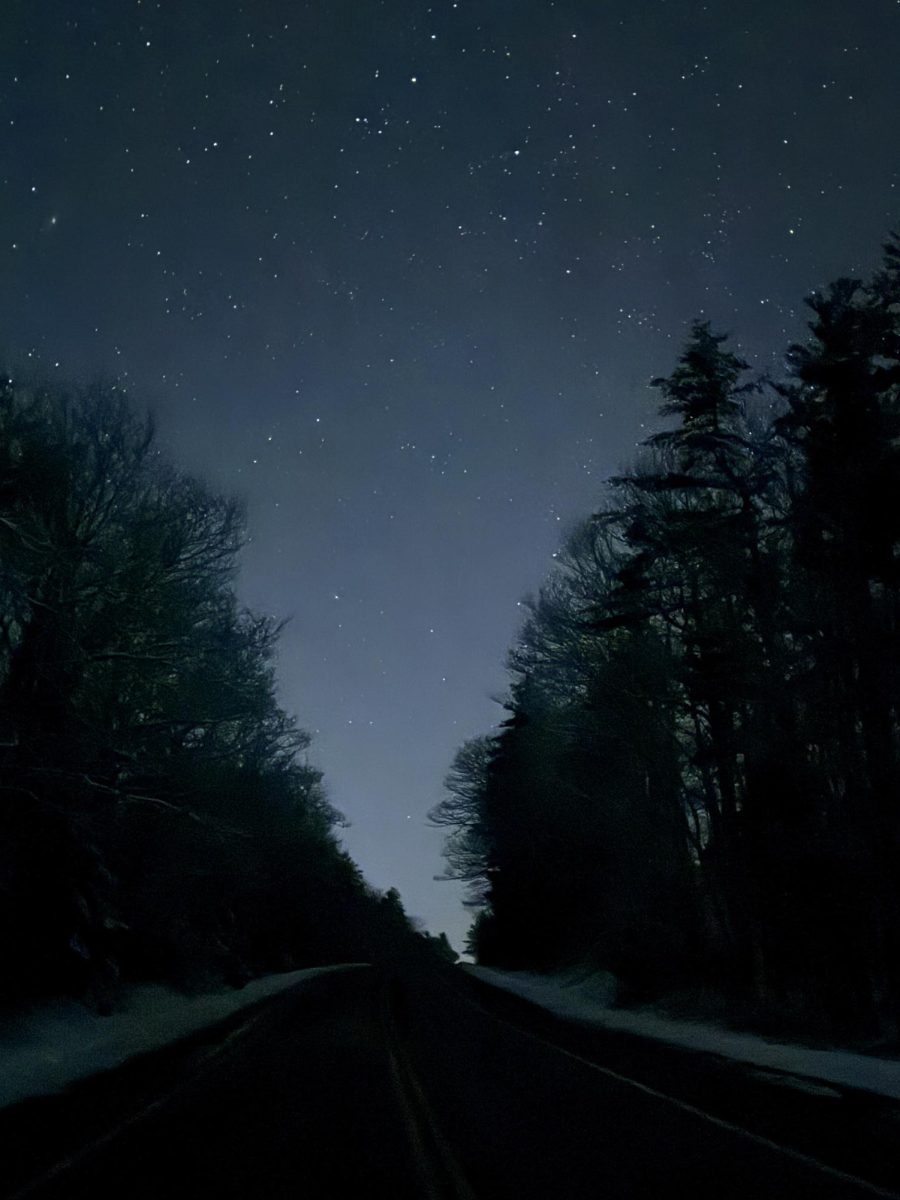 A detailed view of the midnight sky, showcasing the vast amount of stars in the  galaxy.