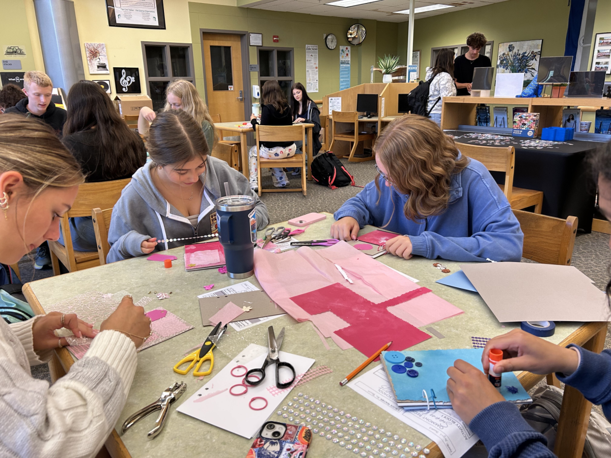 Arts and crafts in the library