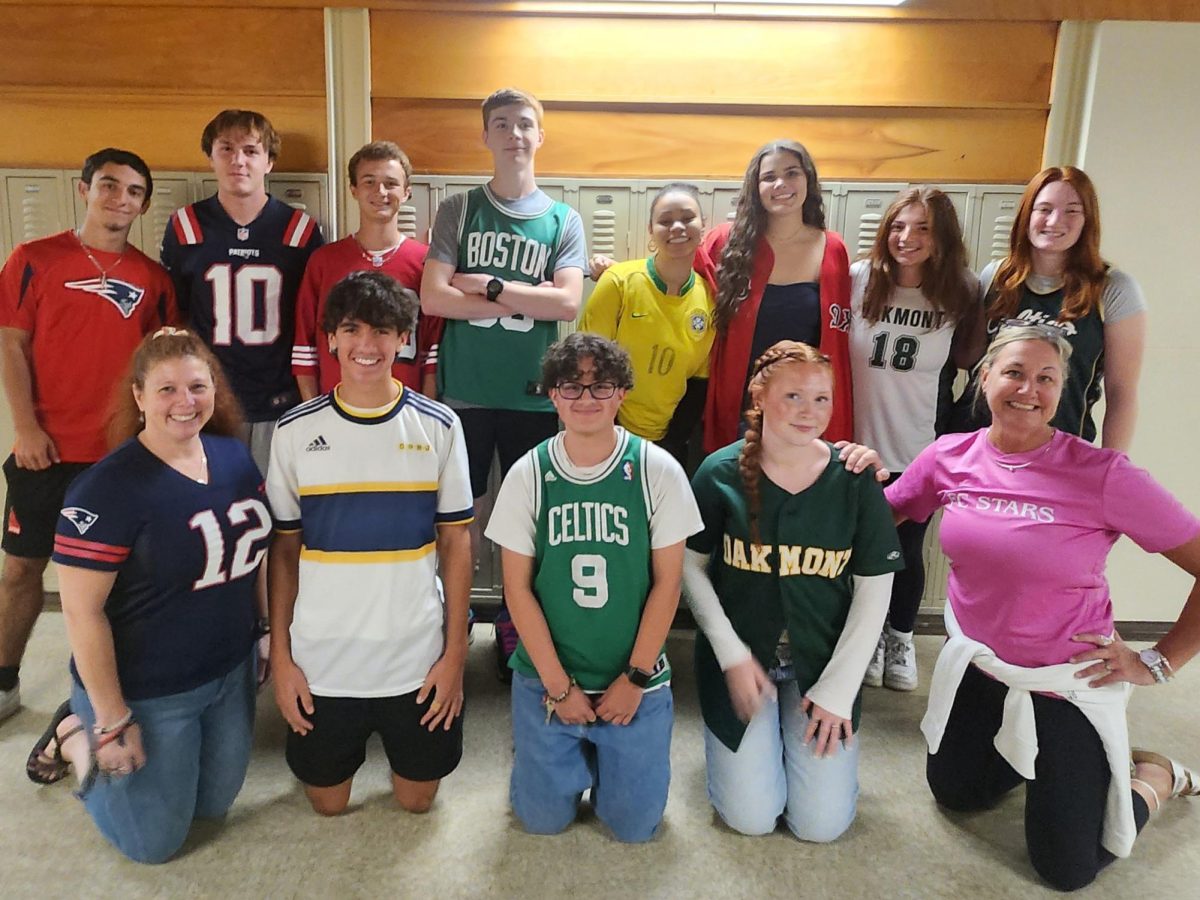Jersey Day in Mrs. Cote's class.