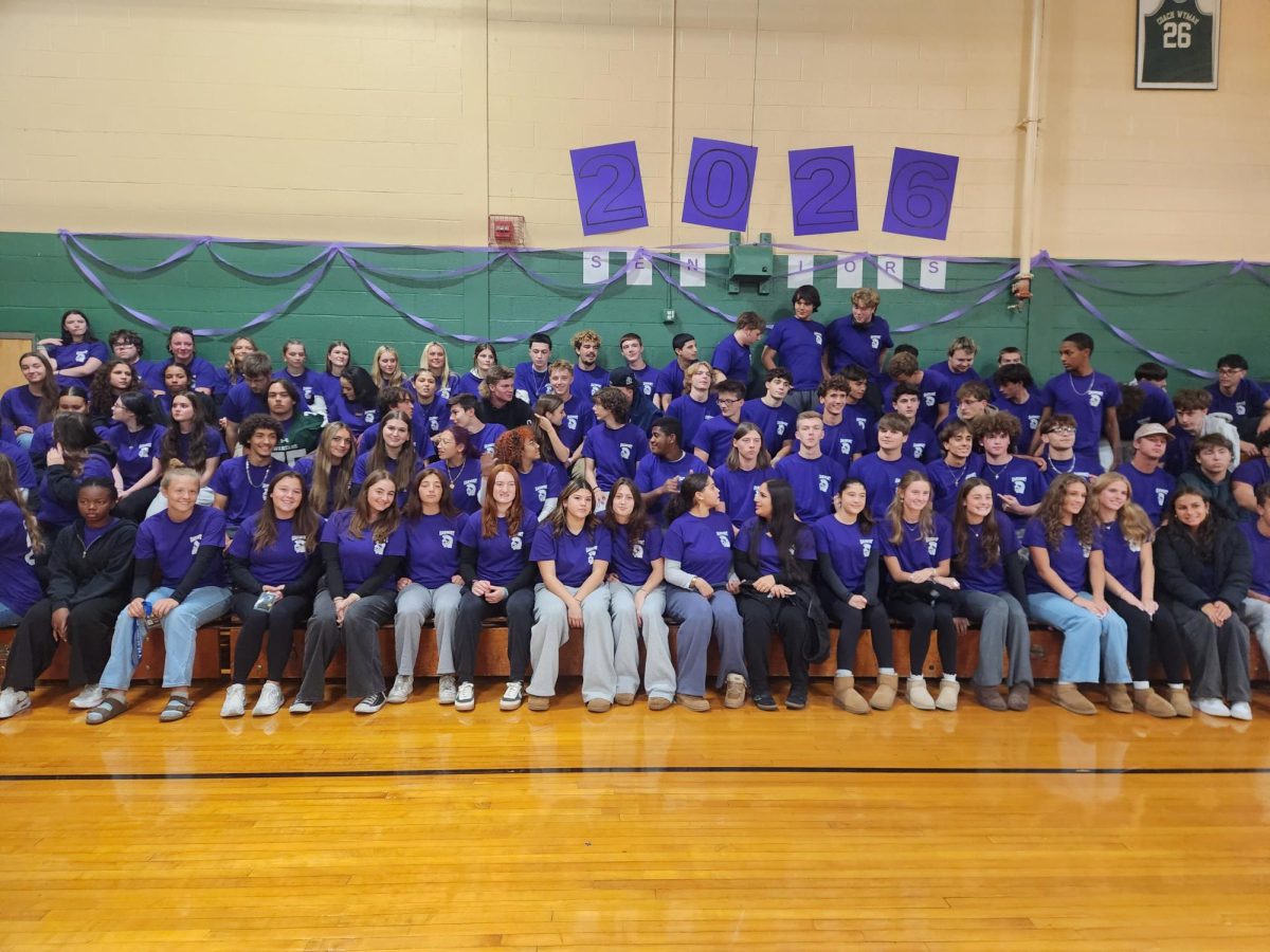 Class of 2026 as a wave of purple.