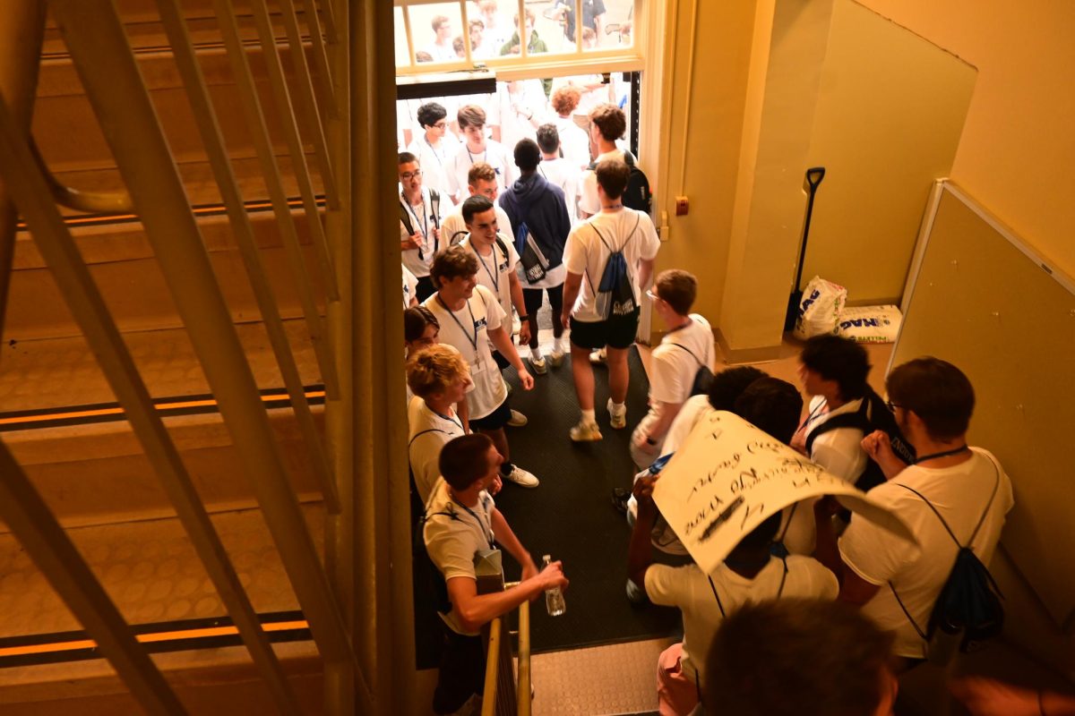 Boys state hallway