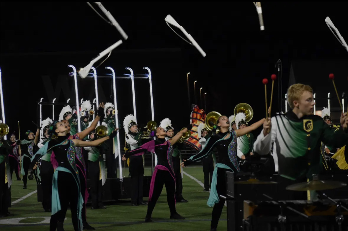 Marching Spartans Take First Place at Westford Academy