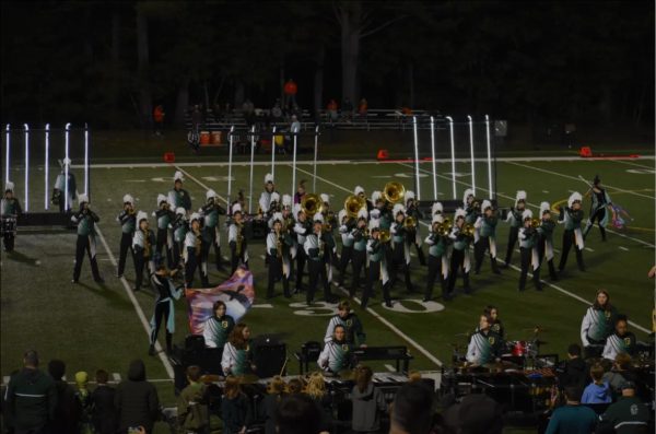 Marching Spartans Visit Melrose for NESBA Competition