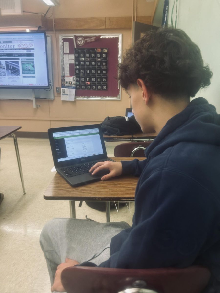 Isaiah Rocca using Infinite campus 