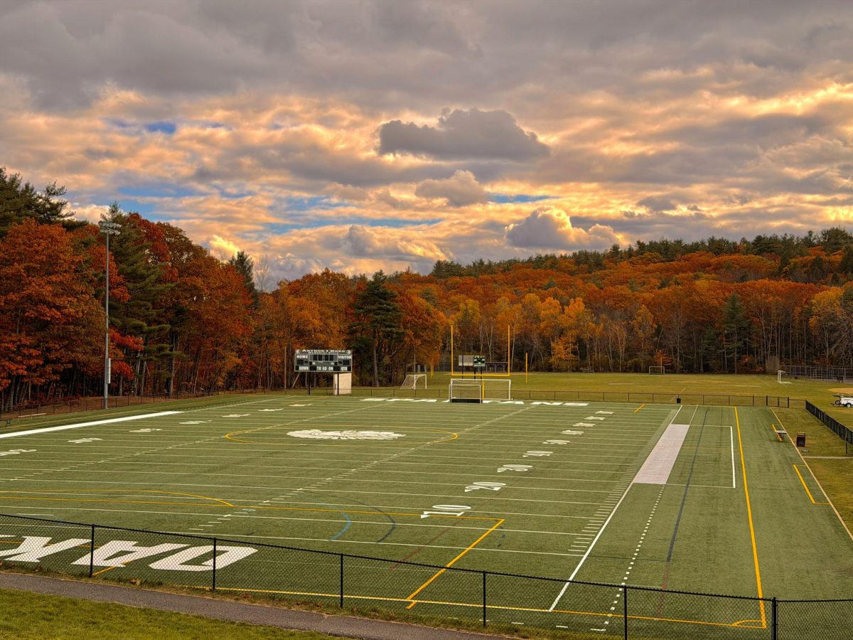 Oakmonts synthetic turf field that their sports teams play on.