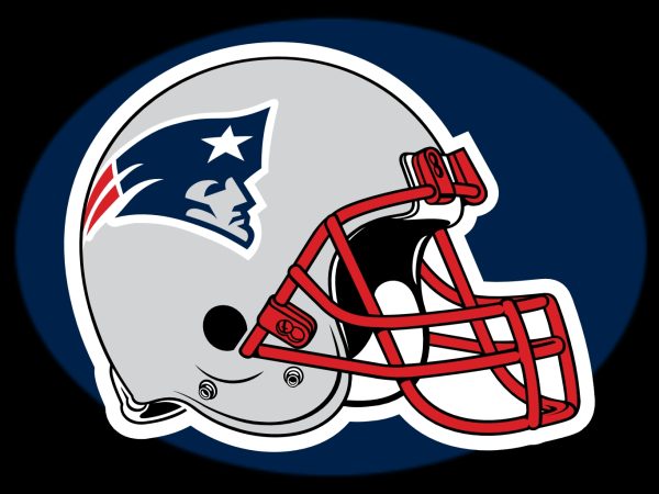 New England Patriots Helmet Logo drawing (Vector cliparts) 