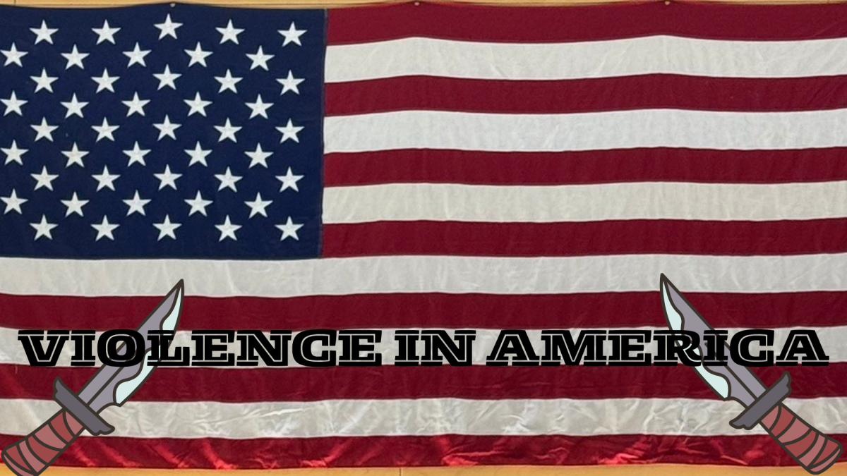 The American Flag standing strong throughout recent crime and violence.