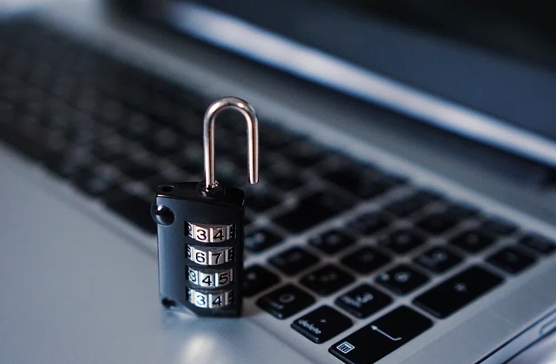 A number lock on a MacBook