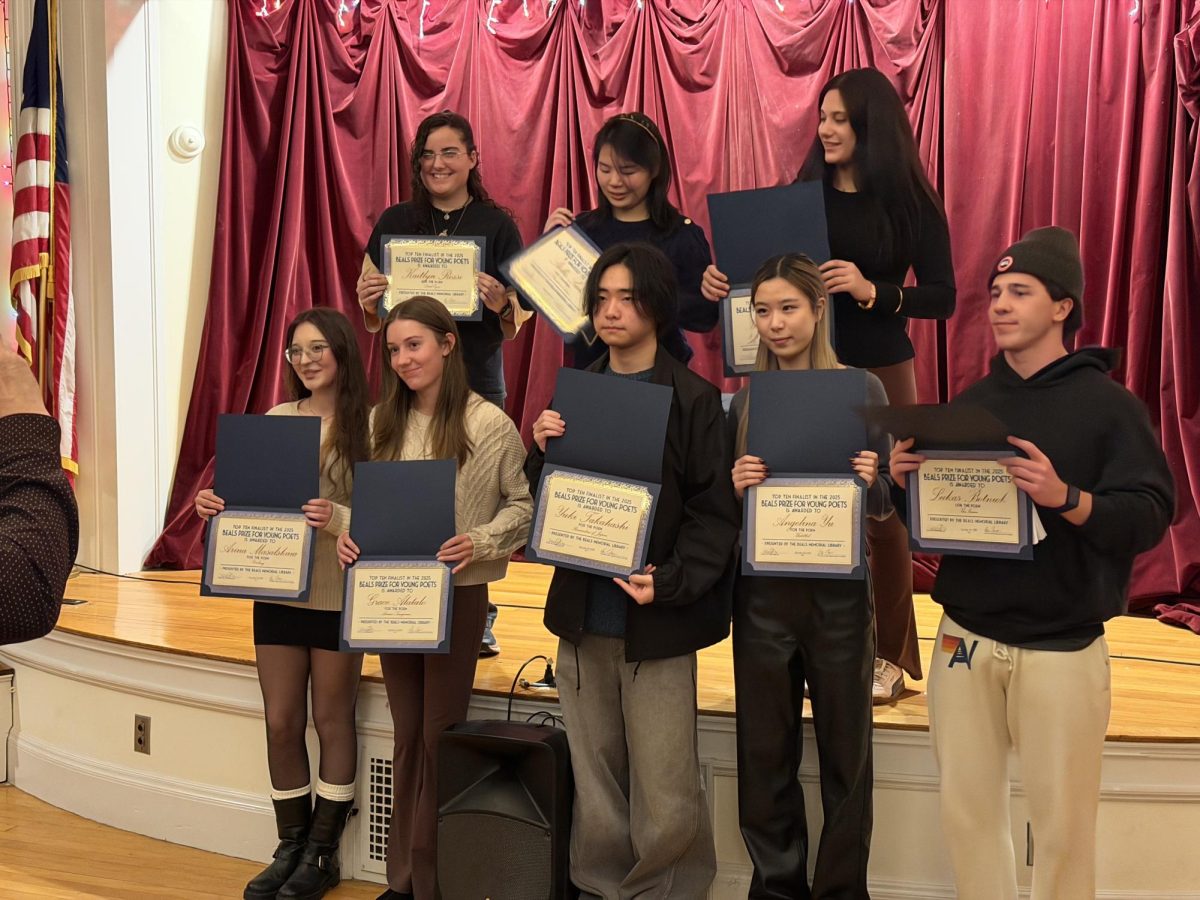 The top ten finalists for the Beals Memorial Award for Young Poets