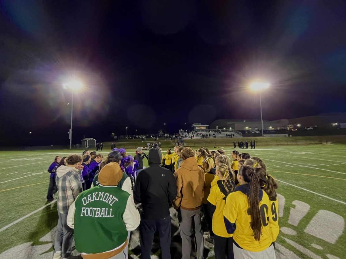 Mr.Dufour giving out the rules for the game 