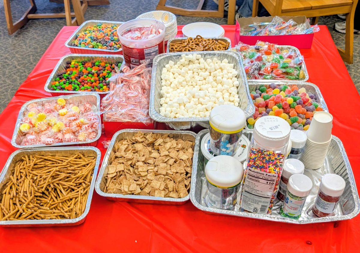 Supplies for the Gingerbread Houses