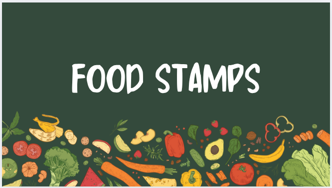 Food Stamps are a great tool to helps others obtain food