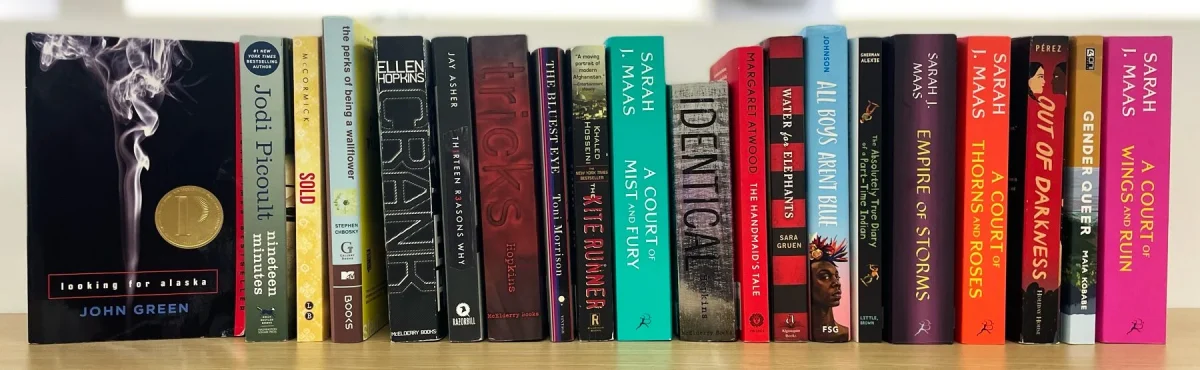 Frequently Banned Book Covers