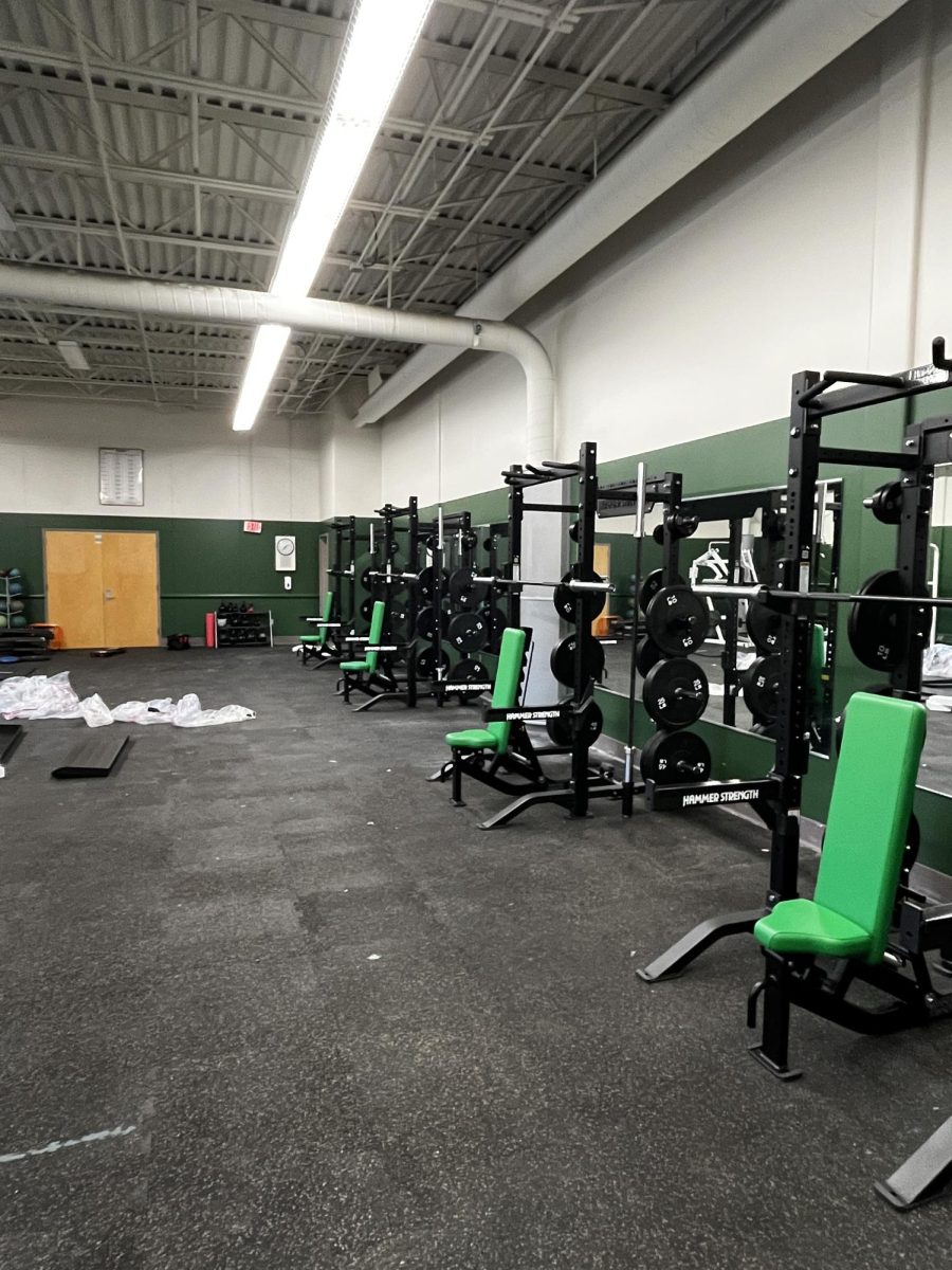 New equipment being set up
