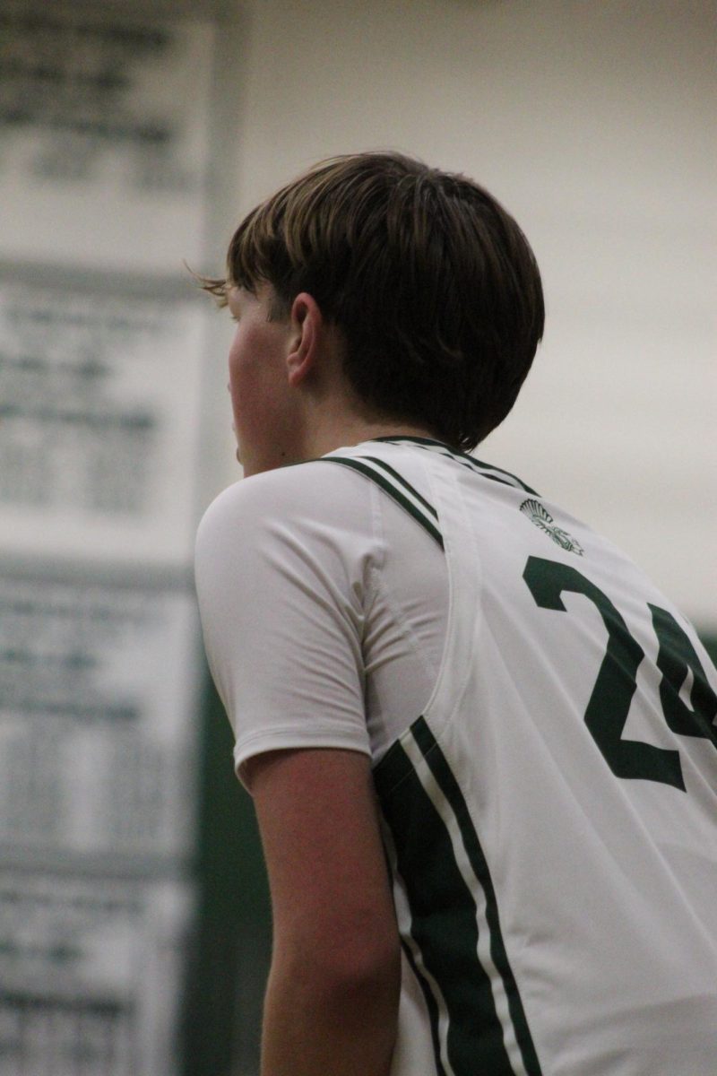 Jackson LeSage with a banner background
