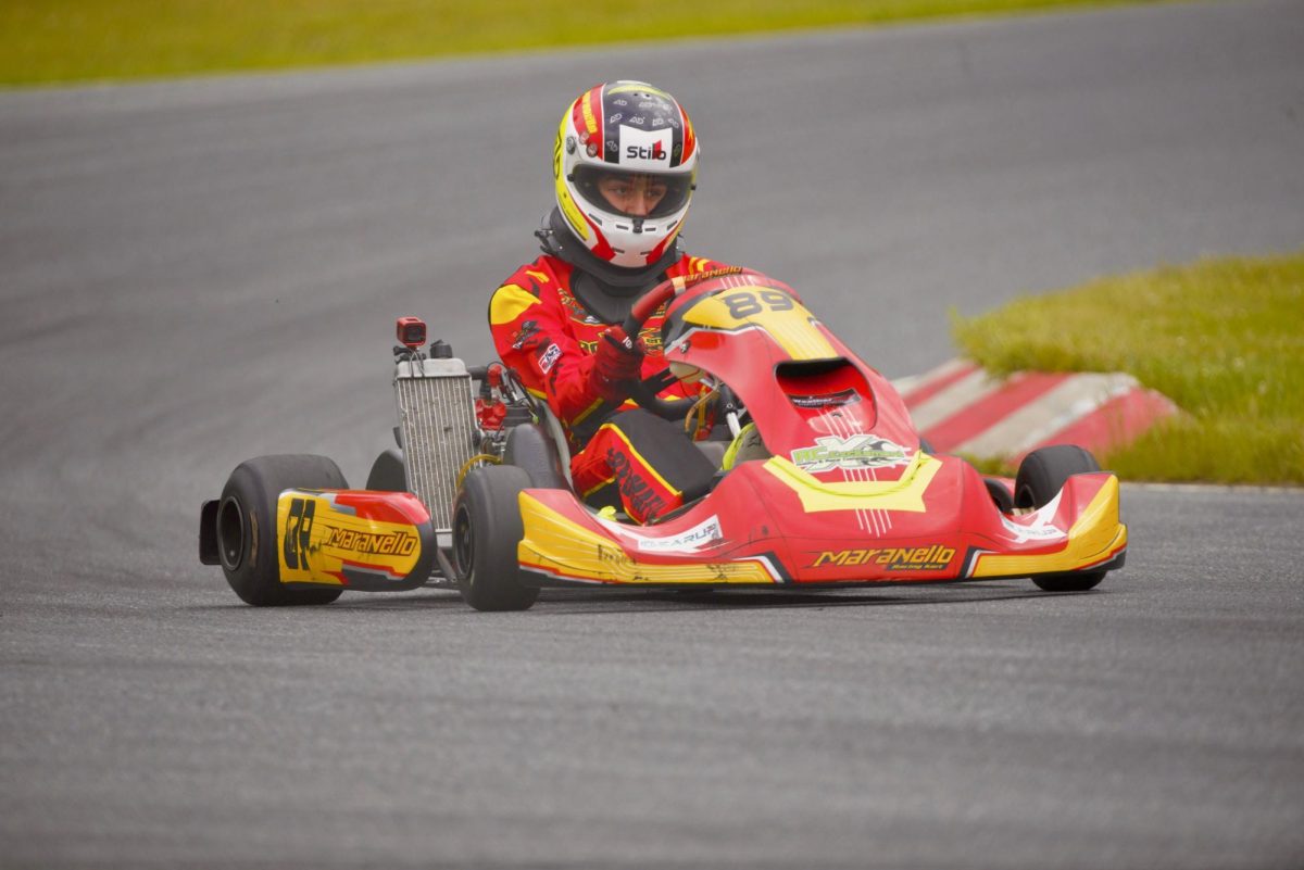 Aston Driggers has been racing karts for over half a decade (Photo credit: Chris Driggers)
