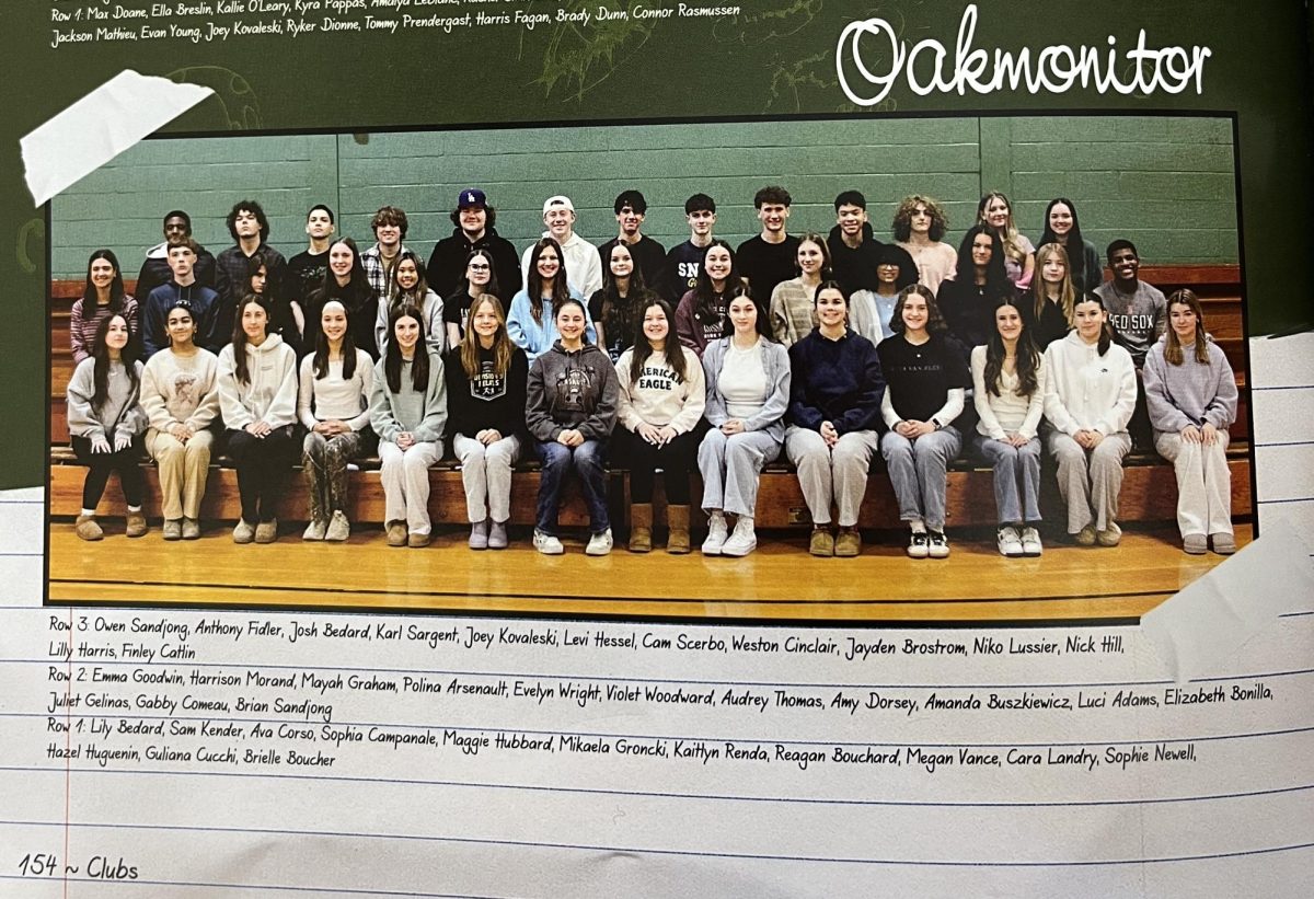 Oakmonitor now with most of this years staff 2025
