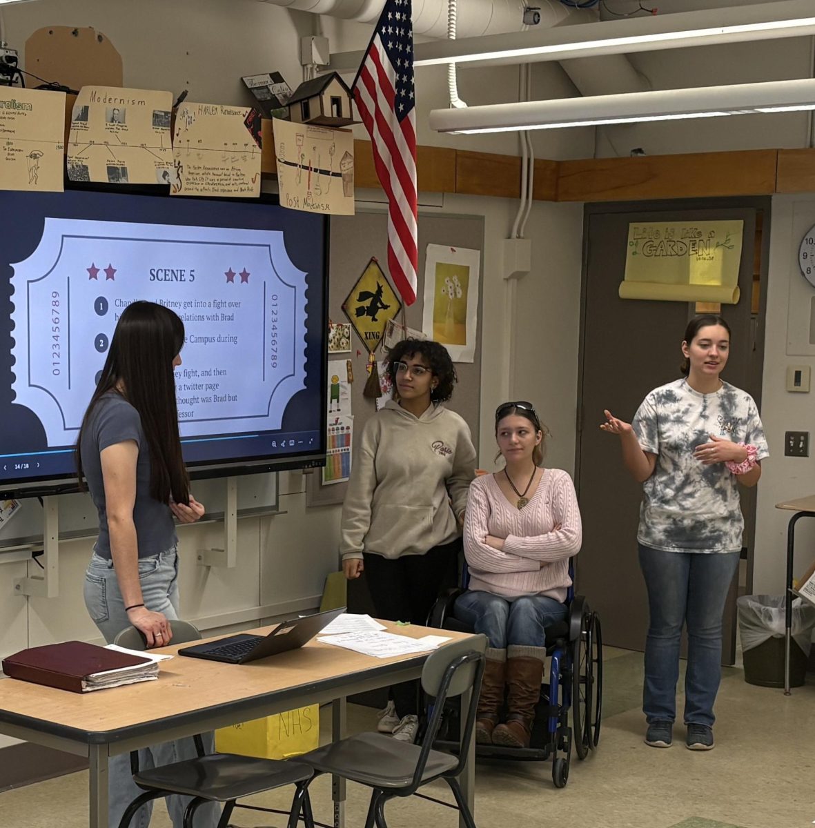Mrs. Stefanakos' Senior A.P. Lit Class presents their own movie proposal for an adaptation of Shakespeare's Hamlet.